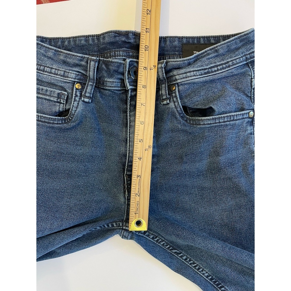 The Perfect Jean NYC Jeans Mens 30x30(28.5"L) Blue Slim Fit Stretch Denim - Picture 7 of 8